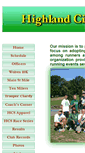 Mobile Screenshot of highlandcitystriders.org